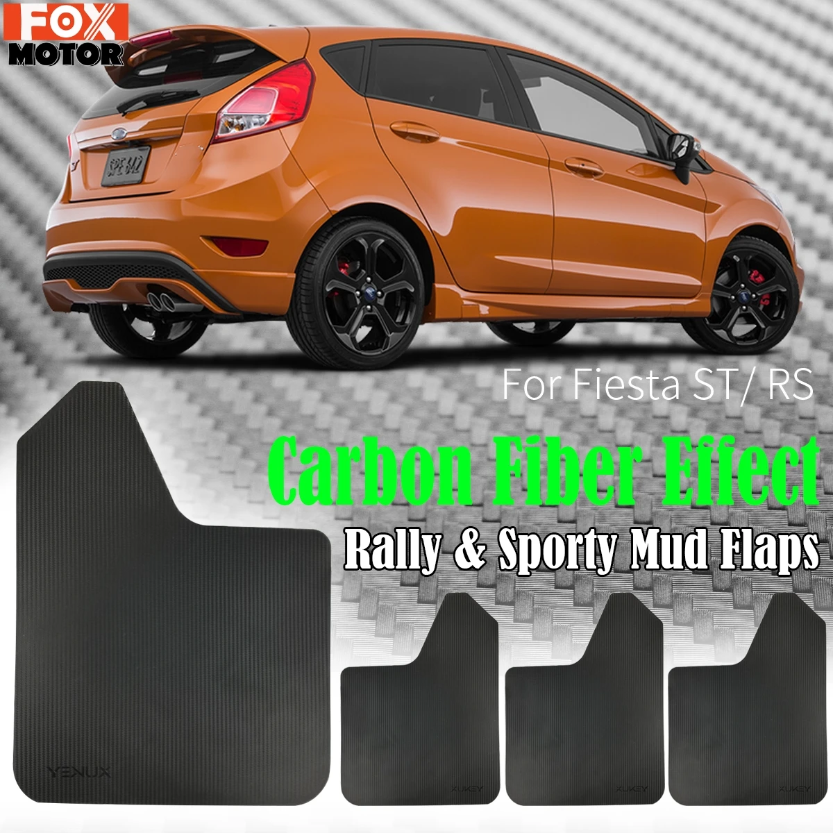 Для Ford Fiesta ST S SE SES SEL Titanium Vignale 2 3 синие классические Ikon уличные