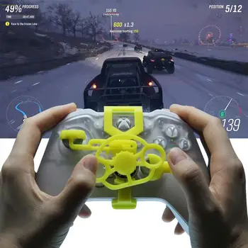 

Enhanced Gaming Racing Wheel 3D Printed Mini Steering Wheel add on for Xbox One X/Xbox One S/Elite Xbox one Controller