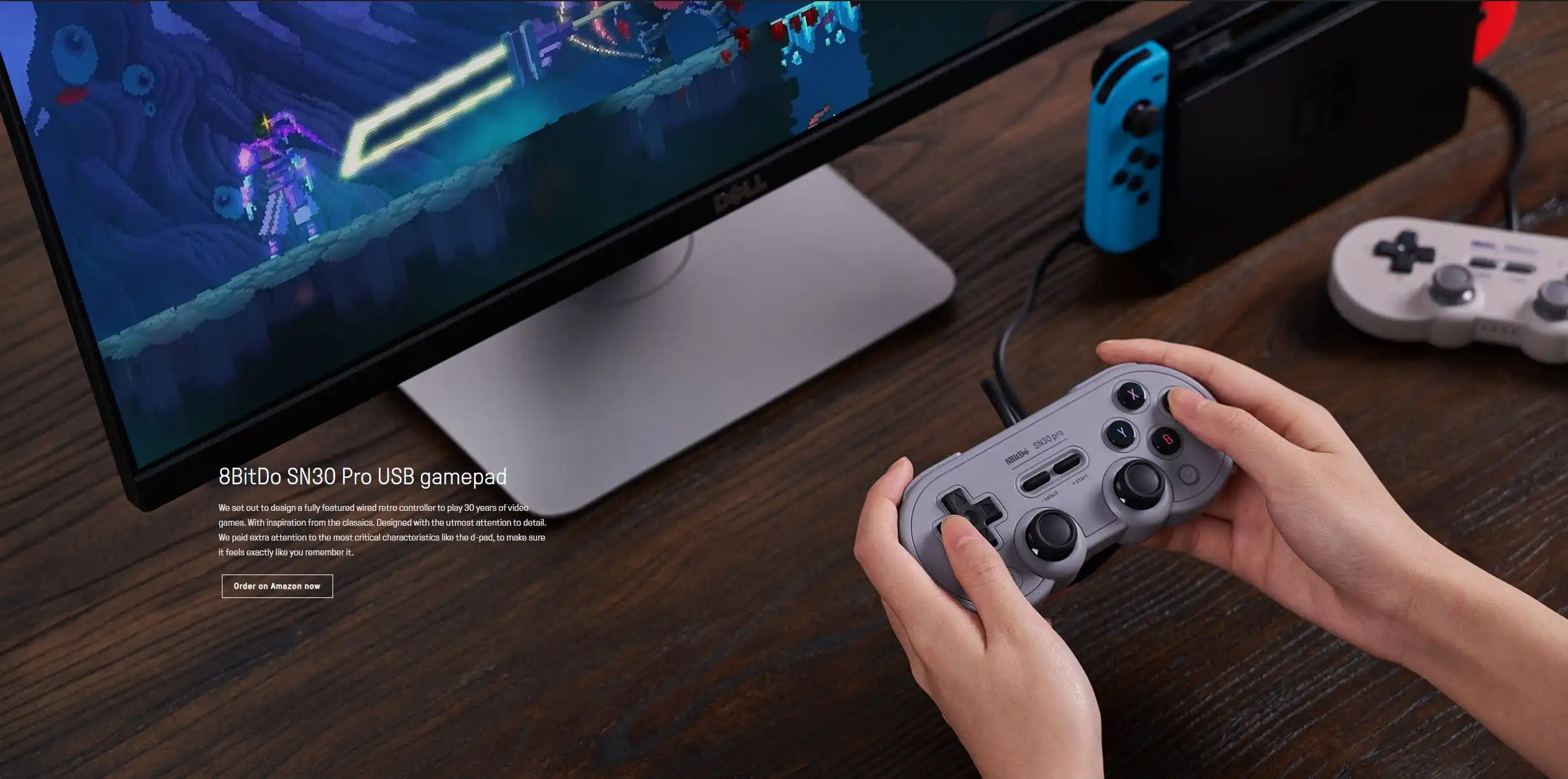 8bitdo Wired Sn30 Pro Usb Gamepad For Nintendo Switch Windows Raspberry Pi G Classic Pc Mac Gamepads Aliexpress