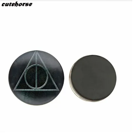 2 Harri Potter серии магниты на холодильник креативные Хрустальные стеклянные магнитики диаметр 25 мм магнит на холодильник стикер - Цвет: 2