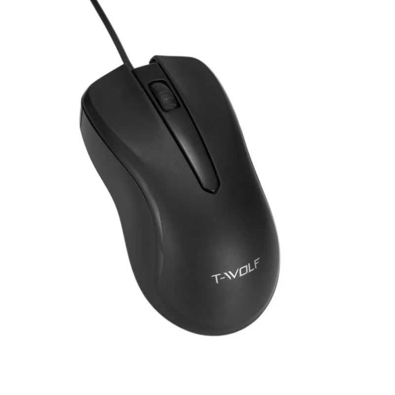 

3 Button USB Wired Mouse Business Office Ergonomic Optical Computer Mouse Compatible With PC Laptop 1200dpi