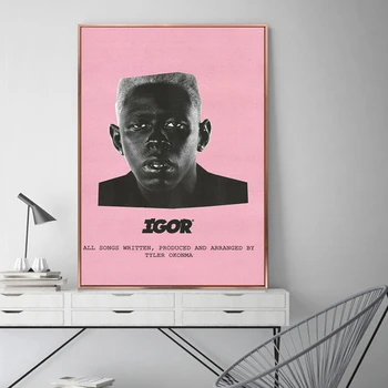 

Tyler The Creator Igor Posters and Prints Rap Music Album Stars Canvas Painting Wall Art Picture Room Home Decoration Cuadros