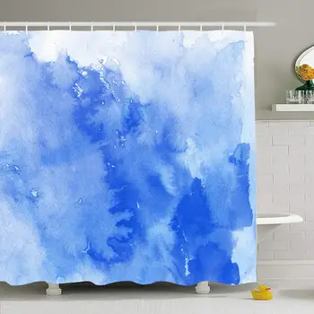 

Shower Curtain Copy Aged Watercolor Your Designpainting On Istic Conservation Creativity Dirty Waterproof Polyester Fabric