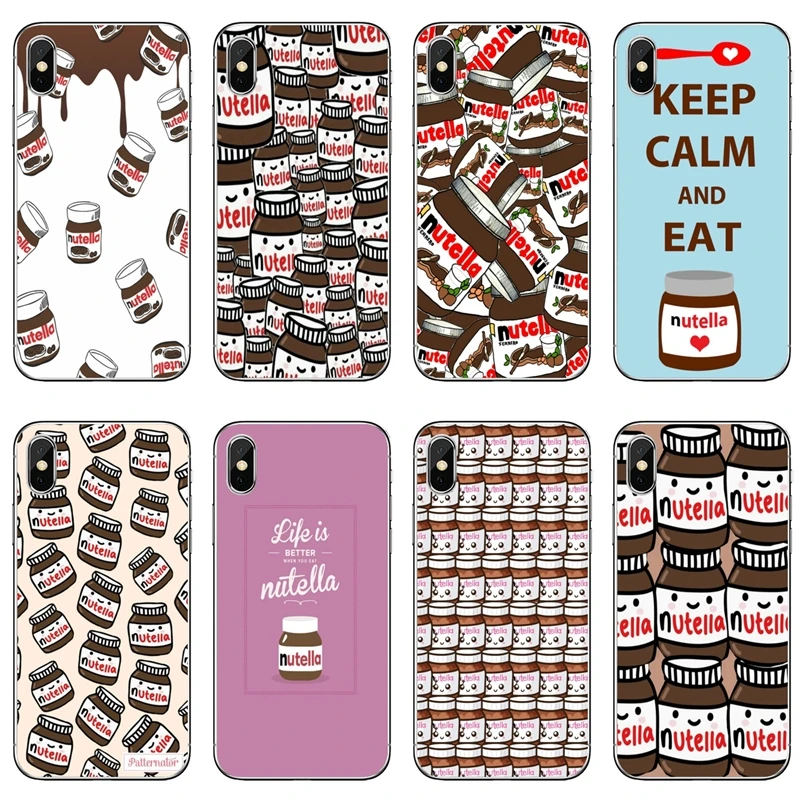 Модный милый силиконовый чехол Nutella для Samsung Galaxy A71 A70 A60 A51 A50 A41 A40 A31 A30 A20E A21S A12 A10 A7 A5