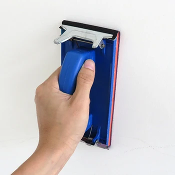 

Rack Hand-held Grinding Wall Sanding Sponge Shelf Plastic Paper Holder Home Improvement Tool Sand Flat Frame Polishing Cloth