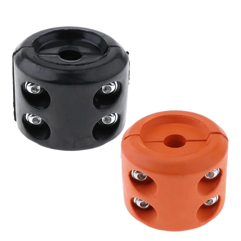 2 Piece ATV UTV Winch Rubber Line Cable Lift Stopper Rubber Cushion + Screw