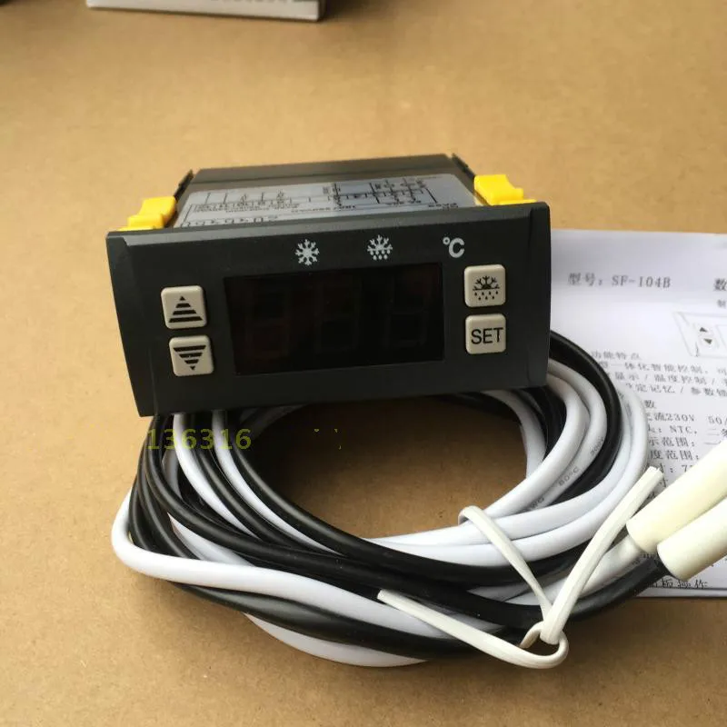 

SF-104B Refrigerator Freezer Display Cabinet Electronic Digital Display Temperature Controller Temperature Controller 30A