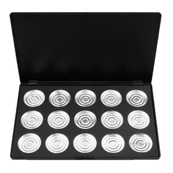 

36MM eye shadow blush lipstick color plate empty 15 holes eye shadow blush lipstick empty plate 2019 new