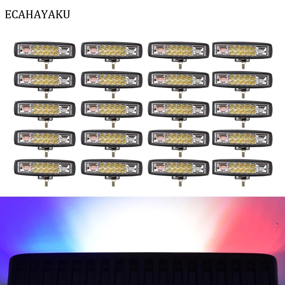 Светодиодная панель ECAHAYAKU 6 дюймов 10 режимов без дополнительного контроллера для