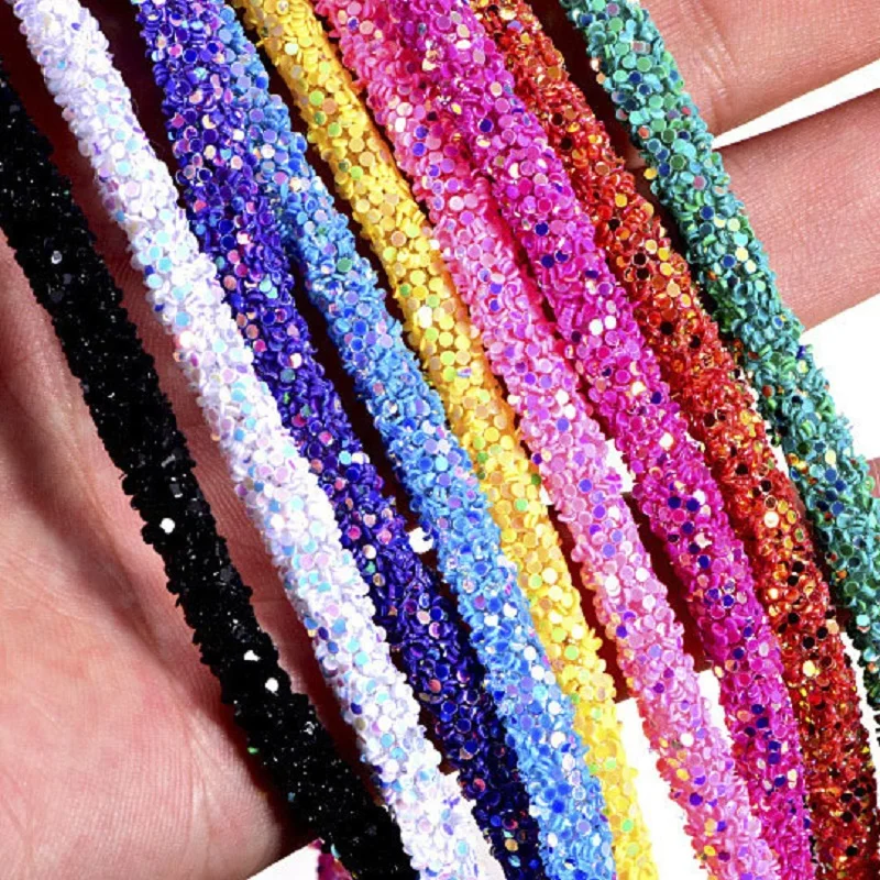 Jewelry Making Supplies Sewing Rhinestones 6mm Glitter Crystals Rope