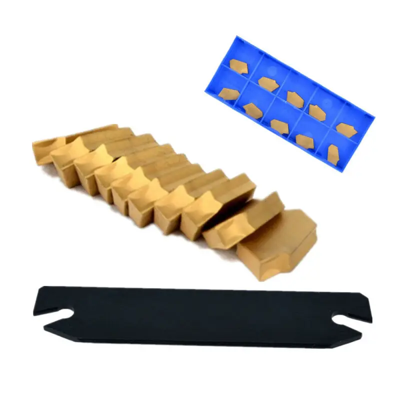 

SPB26-3 26mm Parting Grooving Cut-Off Tool Holder + 10pcs GTN-3 SP300 Inserts AU