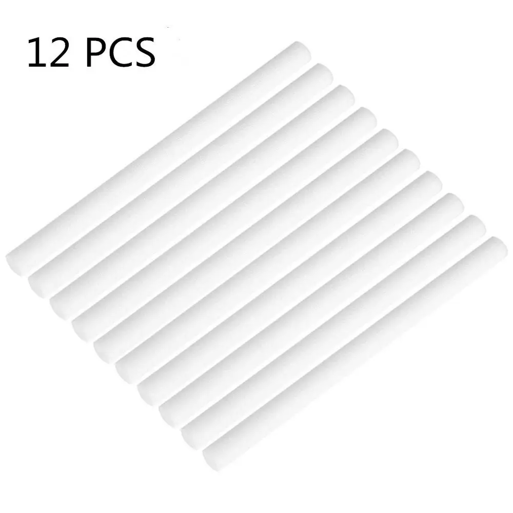

12 Pcs Humidifiers Cotton Stick Swab Scent For Car Air Vent Freshener Auto Aroma Oil Diffuser Sponges Refill Stick
