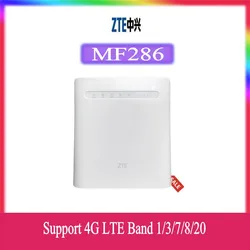 Roteador zte mf290 lte cpe, 300mbps, cat6, wifi, roteador com suporte lte fdd b1 b3 b7 b8 b28