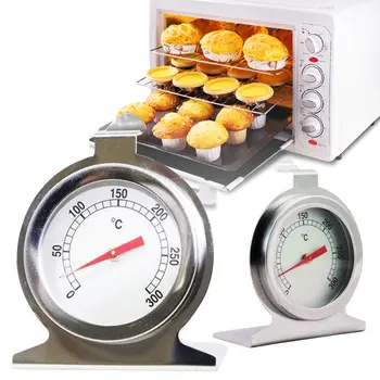 

Hot Stainless Steel Oven Cooker Thermometer Temperature Gauge Mini Thermometer Grill Temperature Gauge for Home Kitchen Food*^*