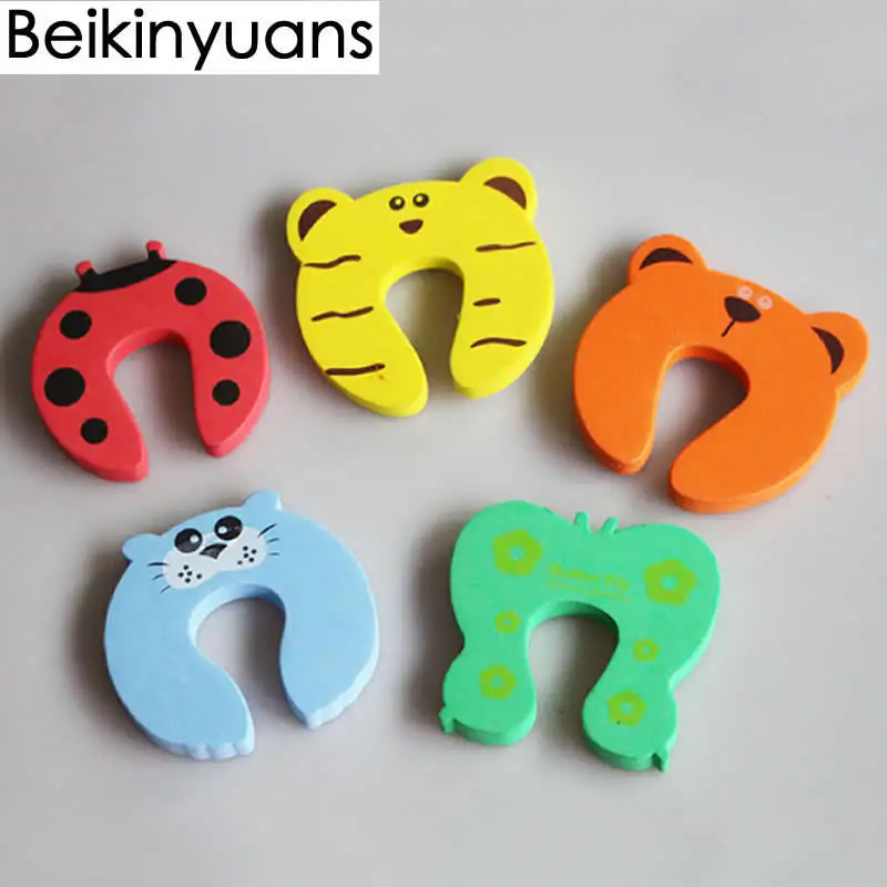 

Protection Baby Safety Cute Animal Security Card Door Child Kids Protection From Children Home Furniture Seguridad Bebe
