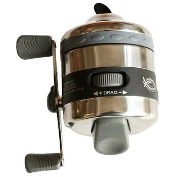 

Fish Fishing Reel Shot Double Fish Device For Tress Built-in Line Closed Compound Bow Archery Casting Fishing Reel