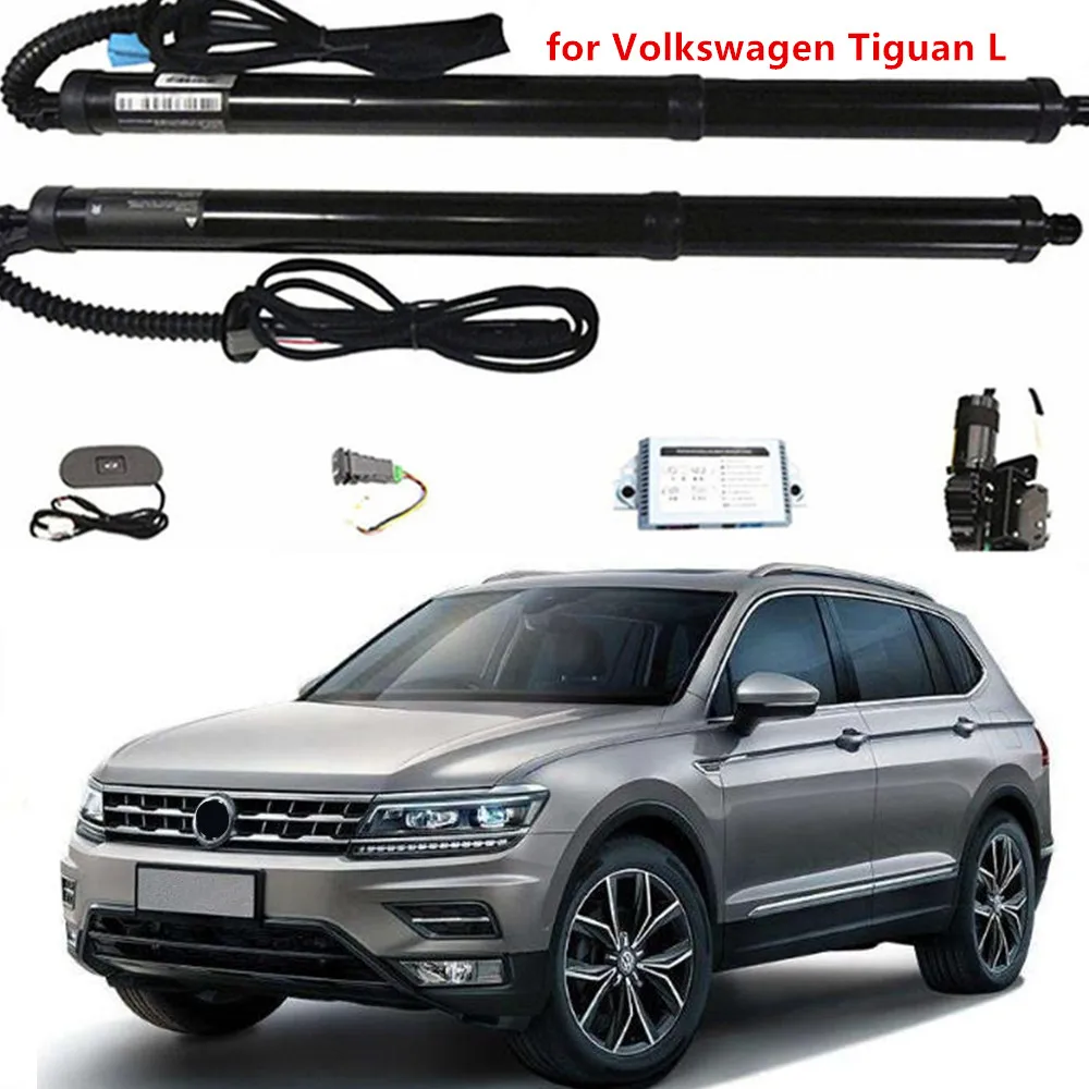 Для Volkswagen Tiguan L Автомобильный Caccessorie Интеллектуальный Электрический задний багажник модифицированный багажник Поддержка стержень хвост подъема задняя дверь переключатель