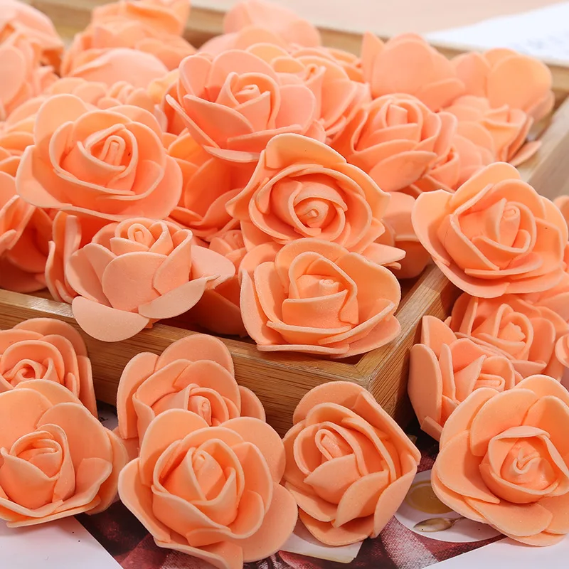 500-pi-ces-mousse-rose-3cm-fleur-artificielle-t-te-PE-rose-ours-accessoires-d-coration(10)