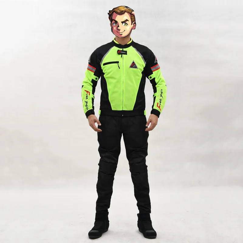 Summer motorcycle riding clothing men's motorcycle mesh thin breathable