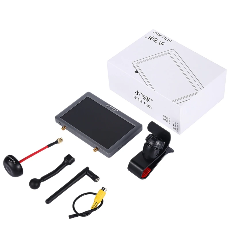 

5.8G FPV Display 4Th Generation Dual Receiver DVR Video Transmission Display with Video Buffer