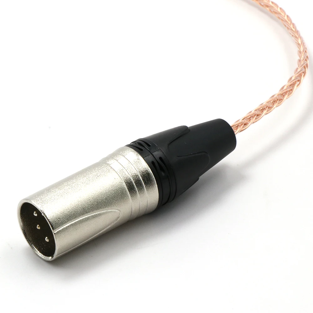 4Pin Balanced XLR Male to 4 4mm Balanced Female Audio Adapter Cable cable for headphones cable for cable balanced