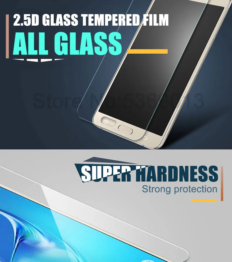 Tempered Glass on the For Samsung Galaxy J3 J5 J7 A3 A5 A7 A6 A8 Plus A9 Screen Protector Protective Film