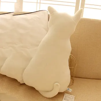 

Super Cute Soft Plush Cat Back Sofa Pillow Plush Toys Animal Doll Pillows Creative Gifts For Home Decoration