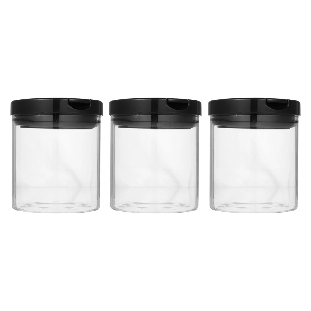 

3pcs Food Containers Airtight Cans Food Storage Boxes Kitchen Storage Tanks