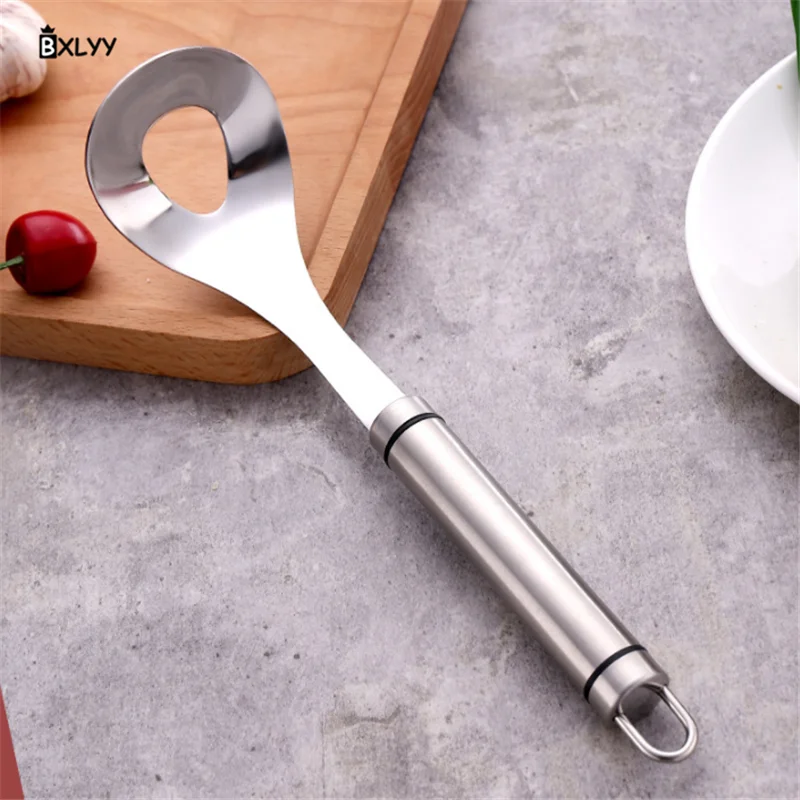 BXLYY 1 шт., кухонный аппарат для приготовления фрикаделек, инструмент для приготовления пищи, кухонные принадлежности, приспособление для приготовления фрикаделек из нержавеющей стали, ложка, кухонный склад. 8 Z - Цвет: Silver