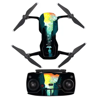 

Cool Men Style Decal Skin Sticker For DJI Mavic Air Drone + Remote Controller + 3 Batteries Protection Film Cover A0119