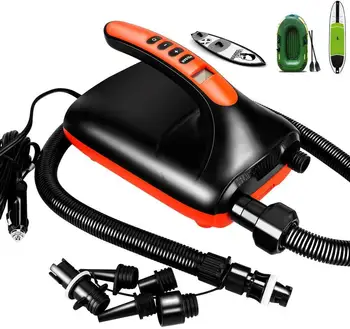 

Digital Electric Air Pump Compressor 20PSI - Intelligent Dual Stage & Auto-Off Function Easy to Inflation Smart SUP Pump