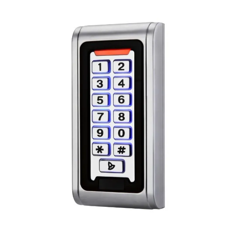 

IP68 Keypad RFID 13.56mhz Access Control System Proximity Card Standalone 2000 Users Door Access Control Waterproof Metal Case