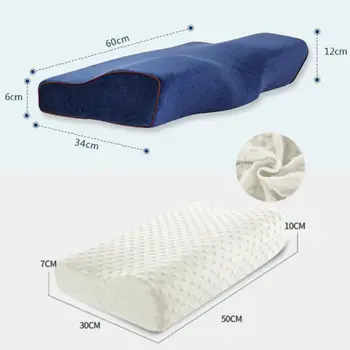

Luxury Bamboo Contour Memory Foam Pillow Orthopedic Neck Head Back Support Pillow Almohada