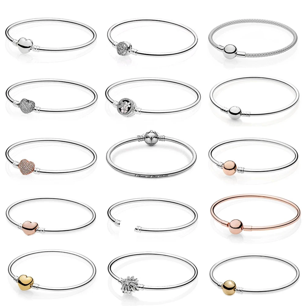 13 PDB SL high quality 925 sterling silver series fashion DIY bracelet suitable for bead charm female jewelry gift | Украшения и