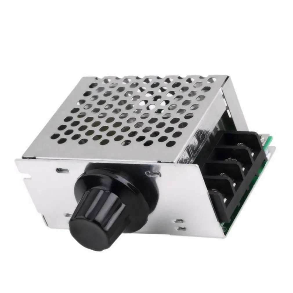 

SCR Motor Speed Controller Module 4000W 220V AC SCR Motor Speed Controller Module Voltage Regulator Dimmer