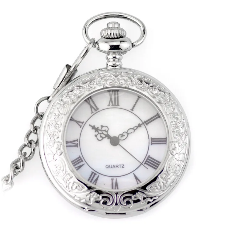 

Mens Pocket Watch Black Roman words Pointer Ancient Memorial Clock Steampunk Skeleton for Mens Pocket watch Chain 37.5CM