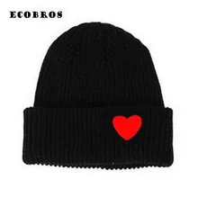 Have eyes) зимние женские теплые шапки с сердечками, с мультяшными этикетками, вязаные шапки, шапки, мужские шапки, вязаные крючком шапки