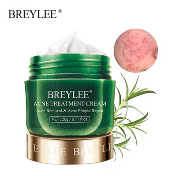 

BREYLEE Acne Treatment Cream Anti Acne Face Cream Pimple Removal Spots Oil Control Shrink Pores Moisturizing Skin Care Serum