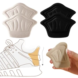 2Pcs Sneakers Heel Stickers Adjustable Size Antiwear Feet Pad Soft and Comfortable Cushion Insert Insole Heel Protector Stickers