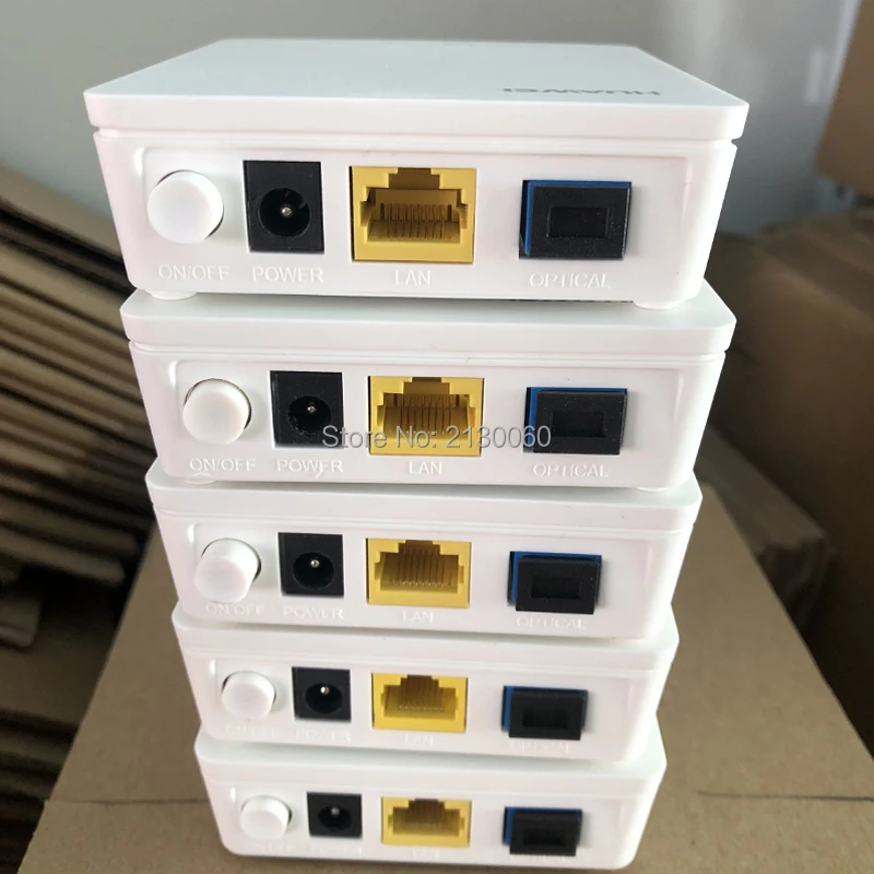 12 шт. huawei hg8310m gpon ont, новая английская прошивка gpon onu, с адаптером питания, без внешней коробки