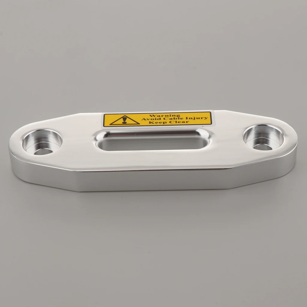 Сплав Hawse Fairlead для синтетического троса лебедки, направляющая кабеля для 3000 фунтов лебедки, используемая для восстановления квадроцикла ATV SUV