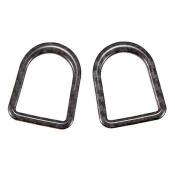 

for Ford Mustang 2009-2013 Carbon Fiber Stickers Car Door Lock Pin Button Knob Frame Cover Trim Car Styling Accessories