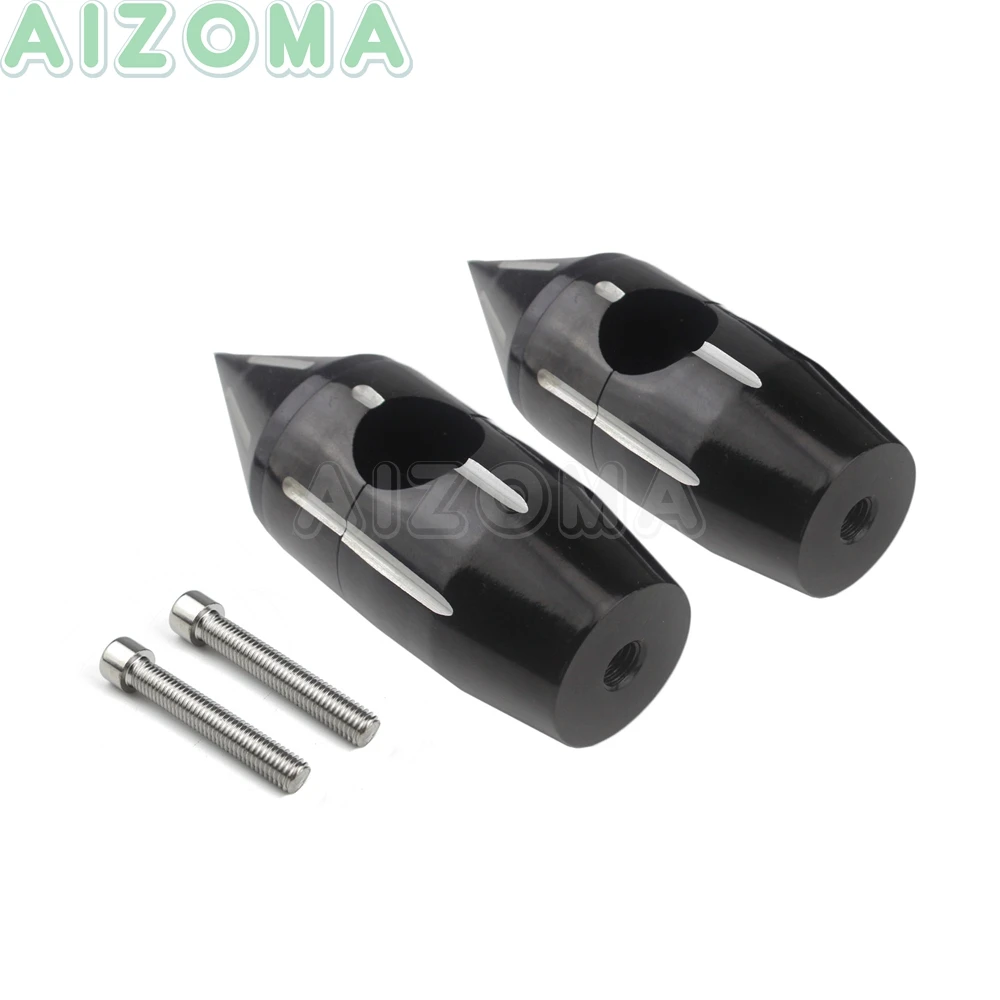 2x Мотоцикл на заказ вскоре Шипованный руль стояки 1 ''25 мм крепление стояка для Harley Кафе Racer Yamaha Honda Kawasaki Vulcan VTX