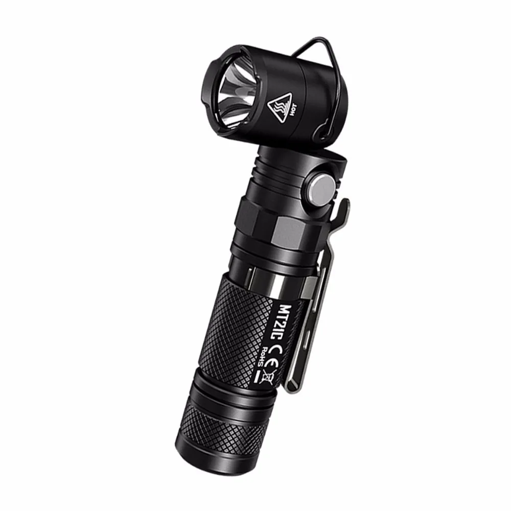 MT21C NITECORE MT21C многофункциональный фонарик комплект CREE XP-L HD V6 max 1000 люмен 90 градусов регулируемый фонарь дальность луча 184 м - Испускаемый цвет: MT21C
