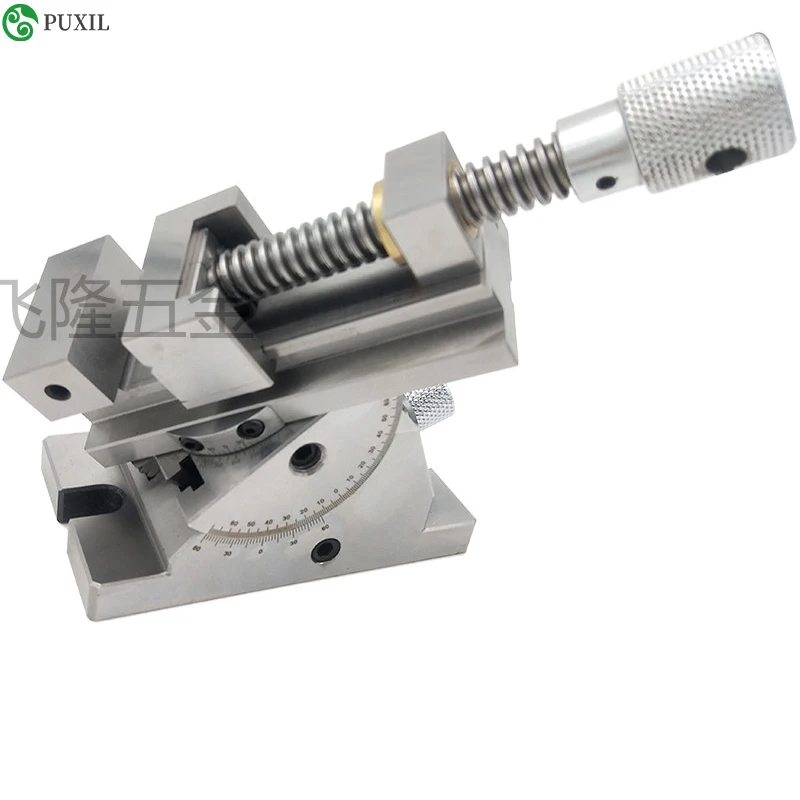 US $275.66 High Precision Vise General Purpose Vise 2 Inch Tilt Sine Adjustable Angle Vise Tool Grinde