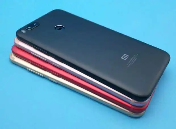 Задняя крышка с отпечатком пальца для Xiaomi mi 5X, задняя крышка с боковыми клавишами для камеры, стеклянная крышка для батареи для Xiao mi A1, задний Чехол