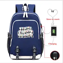 Многофункциональная зарядка через USB для подростков, мальчиков, студентов, девочек, школьные сумки, странные вещи, рюкзак, дорожная светящаяся сумка, сумки для ноутбука