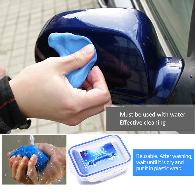 Sticky Car Glue Gel Dust Cleaner Car Interior Cleaning Tool Auto Glue