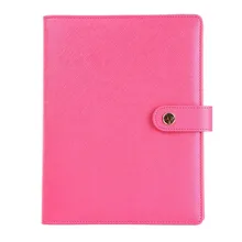 Источник завод прямых продаж 8,5 дюймов в настоящее время доступны Бизнес Офис свободные блокнот со съемными листами настраиваемые, с логотипом шесть отверстий свободные