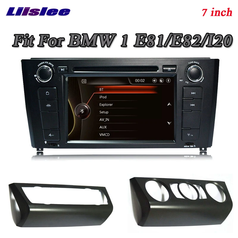 Liislee для BMW 1 E81 E82 I20 стерео радио 3G BT Canbus DVD плеер GPS навигация по карте 1080P HD экран